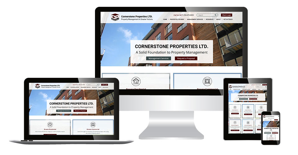 Cornerstone Properties Inc Radar Hill site Design & Marketing